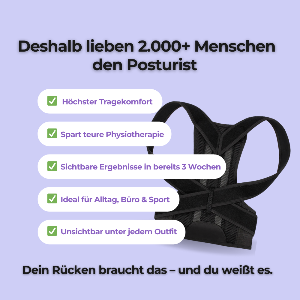 Posturist - Dein Rücken verdient mehr
